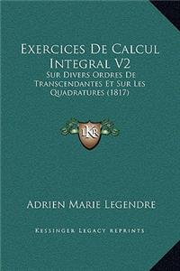 Exercices de Calcul Integral V2