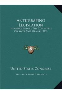 Antidumping Legislation