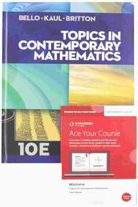 Bundle: Topics in Contemporary Mathematics, 10th + Webassign with eBook Loe Printed Access Card for Single-Term Math and Science