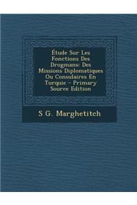 Etude Sur Les Fonctions Des Drogmans
