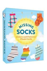 Missing Socks Colors and Patterns Flash Cards