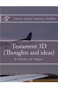 Testament 3D (Thoughts and ideas)