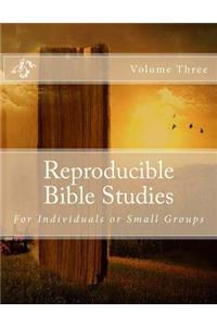 Reproducible Bible Studies