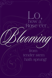 Blooming Advent Hymn Bulletin (Pkg of 50)