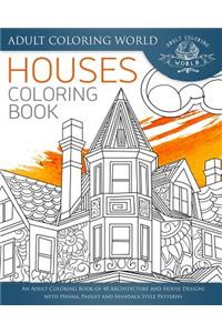 Houses Coloring Book