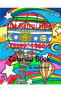Retro, Hippy-Dippy, 1960's Coloring Book
