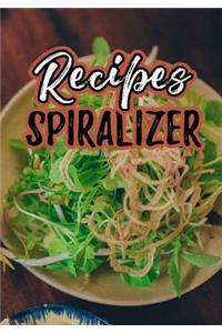 Recipes Spiralizer