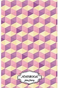 Notebook Journal Dot-grid, Graph, Lined, Blank No Lined - Triangle: Small Pocket Notebook Journal Diary: 3