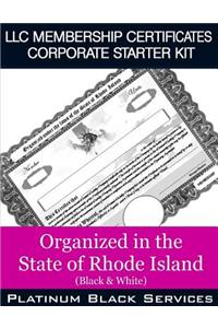 LLC Membership Certificates Corporate Starter Kit
