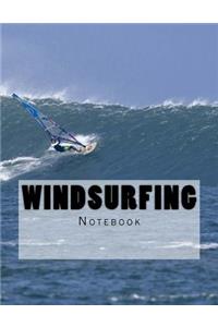 Windsurfing Notebook: Notebook with 150 lined pages