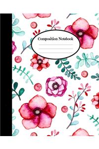 small floral notebook