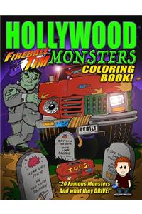 Fireball Tim HOLLYWOOD MONSTERS Coloring Book