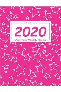 2020 Planner Weekly and Monthly