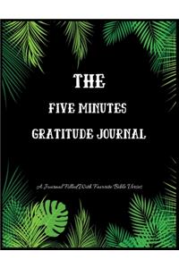 The Five Minutes Gratitude Journal