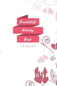 Grandchild Activity Book For Grandma And Grandpa