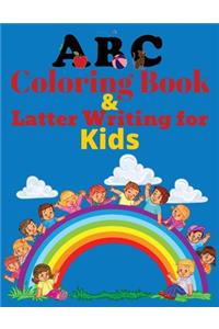 ABC Coloring Book and Latter Writing for kids