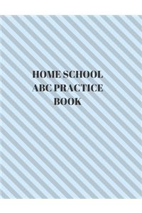 Home School ABC Practice Book
