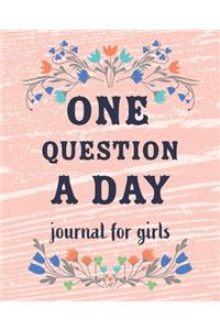 One Question a Day Journal for Girls