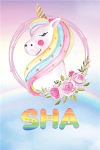 Sha: Want To Give Sha A Unique Memory & Emotional Moment? Show Sha You Care With This Personal Custom Named Gift With Sha's Very Own Unicorn Custom Named