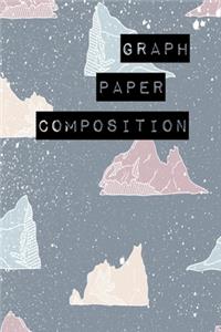 Graph Paper Composition Notebook