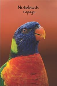 Notizbuch Papagei