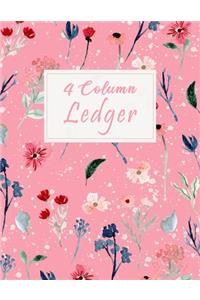 4 Column Ledger