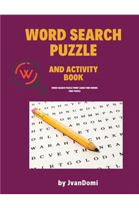 Word Search and Activity Book