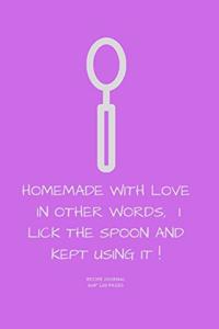 I Lick the Spoon and Kept Using It !