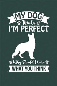 My Dog Thinks I'm Perfect Why Should I Care What You Think