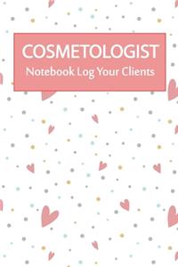 cosmetologist Notebook Log Your Clients