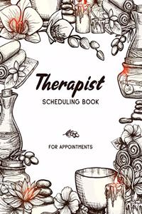 Therapist Scheduling Book for Appointments