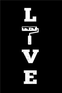 LOVE Painter Painting Decorator Notebook