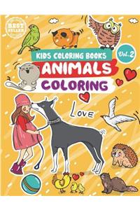 Kids coloring books Animals coloring