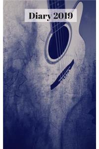 Diary 2019: The Classic Guitar, 5 X 8 372 Paged Diary/Planner, Day/Times/Notes Planner/Diary