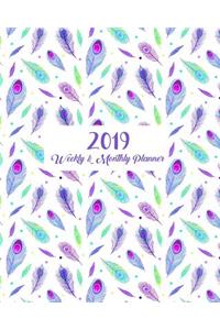 2019 Weekly and Monthly Planner