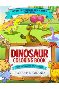Dinosaur Coloring Book for Kids and Toddlers