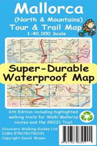 Mallorca North & Mountains Tour & Trail Super-Durable Map