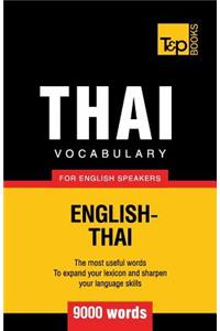 Thai vocabulary for English speakers - 9000 words