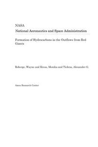 Formation of Hydrocarbons in the Outflows from Red Giants