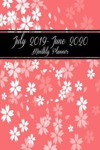July 2019-June 2020 Monthly Planner