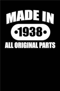 Made in 1938 All Original Parts