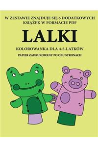 Kolorowanka dla 4-5-latków (Lalki)