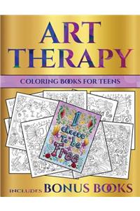 Coloring Books for Teens (Art Therapy)
