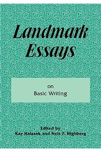 Landmark Essays on Basic Writing