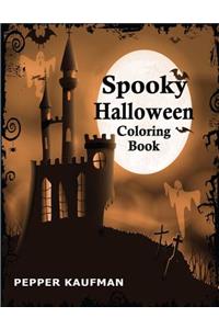 Spooky Halloween Coloring Book