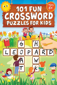 101 Fun Crossword Puzzles for Kids