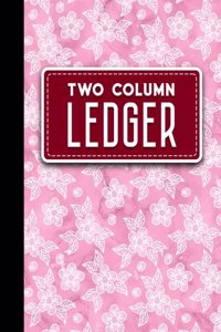 Two Column Ledger