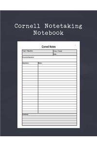 Cornell Notetaking Notebook