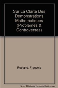 Sur La Clarte Des Demonstrations Mathematiques