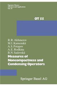 Measures of Noncompactness and Condensing Operators